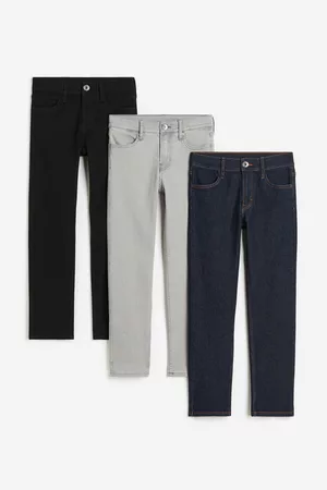 H&M Slim Jeans - 3-pack Slim Fit Stretch Jeans