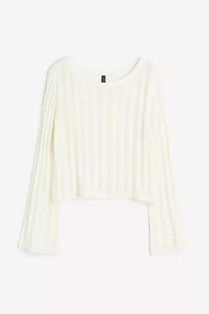 H&M Women Blouses - Ladder-stitch-look Sweater