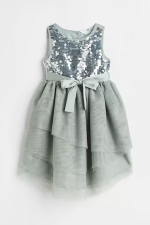 H&M Kids Graduation Dresses - Sequined Tulle Dress