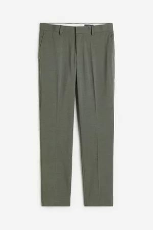 H&M Men Slim Jeans - Slim Fit Suit Pants