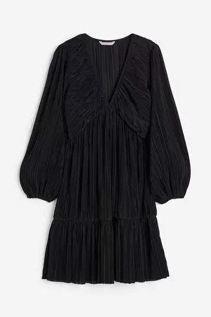 H&M Women Pleated Dresses - Pleated Jersey Dress