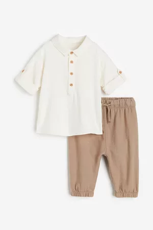 H&M Kids Outfit Sets - 2-piece Shirt and Joggers Set