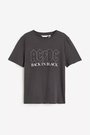 H&M Women T-Shirts - T-shirt with Motif