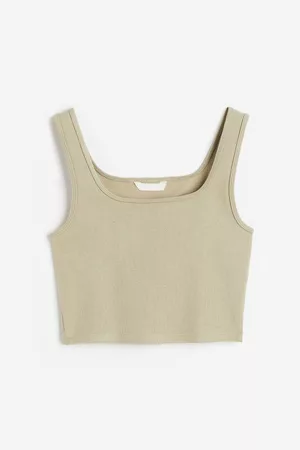 H&M Women Tank Tops - Crop Tank Top