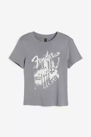 H&M Women T-Shirts - Printed T-shirt