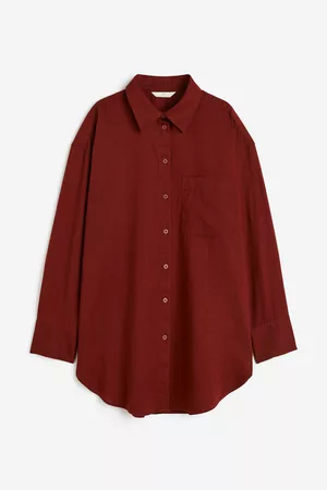 H&M Women Shirts - Linen-blend Shirt