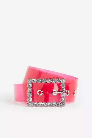 H&M Women Belts - Rhinestone-buckle Belt