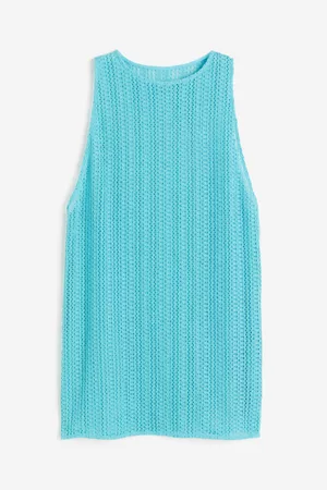 H&M Women Graduation Dresses - Crochet-look Beach Dress