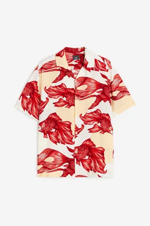 H&M Men Shirts - Relaxed Fit Patterned Resort Shirt