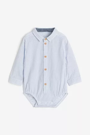 H&M Rompers - Cotton Shirt Bodysuit