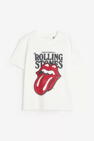 H&M Women T-Shirts - T-shirt with Motif