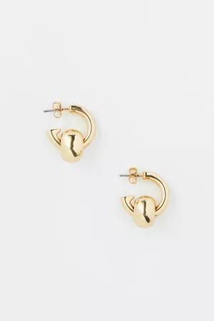 H&M Women Earrings - Hoop Earrings