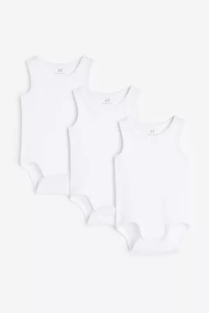 H&M Kids Accessories - 3-pack Cotton Bodysuits
