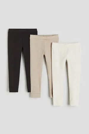 3-pack cotton leggings