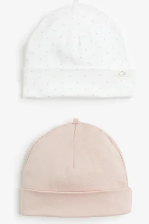 H&M 2-pack Cotton Beanies