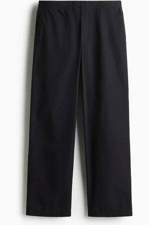 H&M Relaxed-Fit Poplin Pants