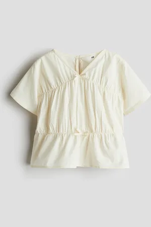 H&M Peplum Cotton Blouse