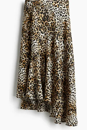 H&M Asymmetric Midi Skirt