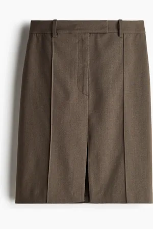 H&M Linen-blend Skirt