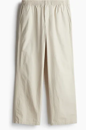 H&M Relaxed-Fit Poplin Pants