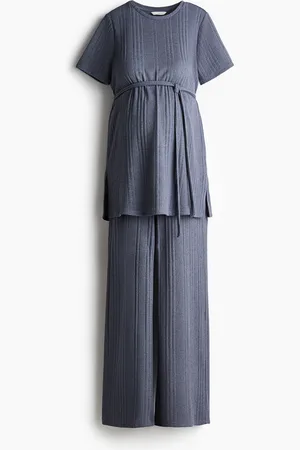H&M MAMA 2-Piece Rib-Knit Set