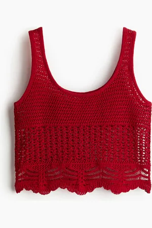H&M Crochet-Look Beach Tank Top