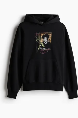 H&M Oversized Fit Printed Hoodie