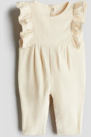 H&M Ruffle-Trimmed Jumpsuit