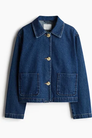 H&M Twill Jacket with Collar