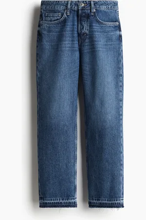 H&M Straight Regular Ankle Jeans
