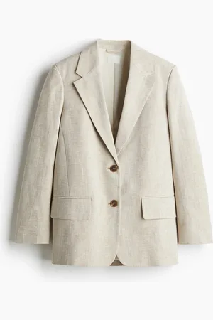 H&M Linen-Blend Blazer