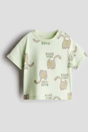 H&M Printed Cotton T-Shirt
