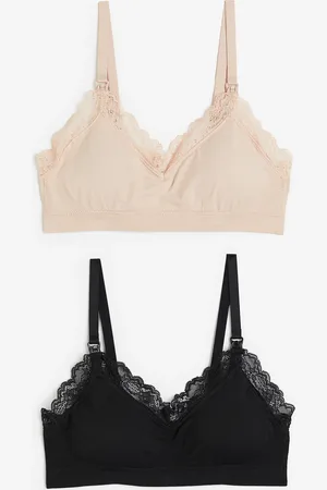 H&M MAMA 2-pack Seamless Padded Nursing Bras