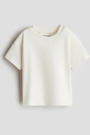 H&M Loose-Fit Pima Cotton T-Shirt