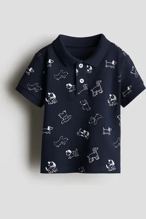 H&M Cotton Piqué Polo Shirt