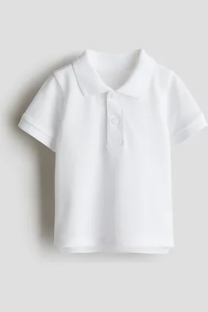 H&M Cotton Pique Polo Shirt