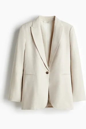 H&M Linen-Blend Blazer