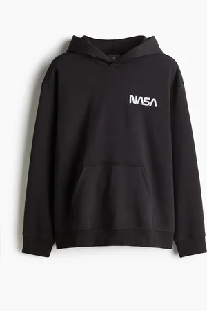 H&M Loose Fit Printed Hoodie