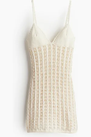 H&M Crochet-look Knit Dress