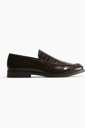 H&M Crocodile-Patterned Loafers