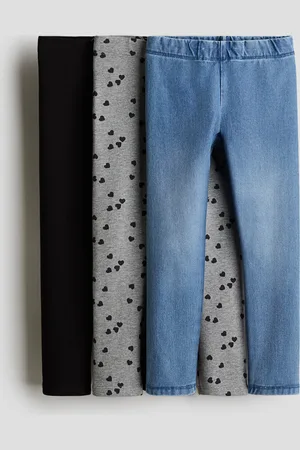 H&M 3-pack Cotton Leggings
