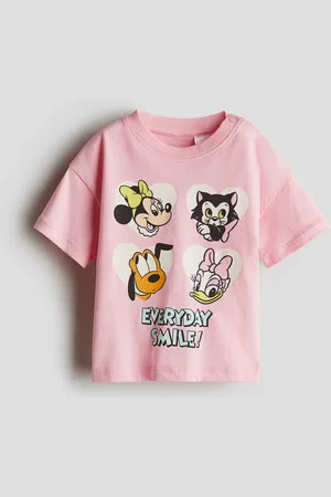 H&M T-Shirt with Printed Motif