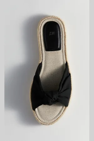 H&M Knot-detail Espadrille Sandals