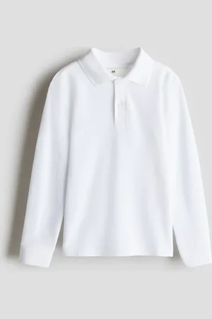 H&M 2-Pack Cotton Piqué Polo Shirts