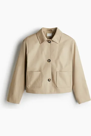 H&M Twill Jacket with Collar