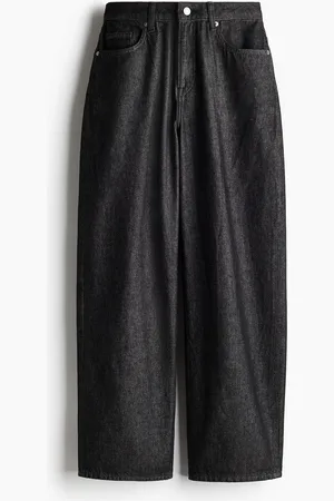 H&M High Rise Wide Leg Baggy Jeans