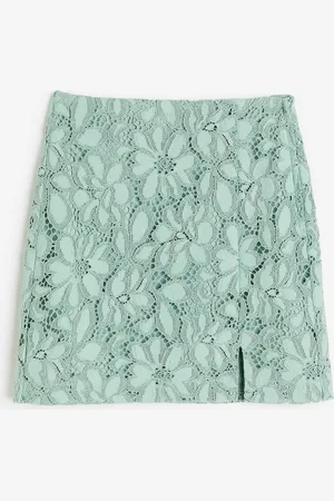 H&M Lace Mini Skirt