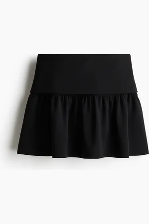 H&M Flared Jersey Skirt