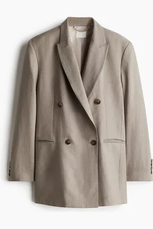H&M Linen-Blend Blazer