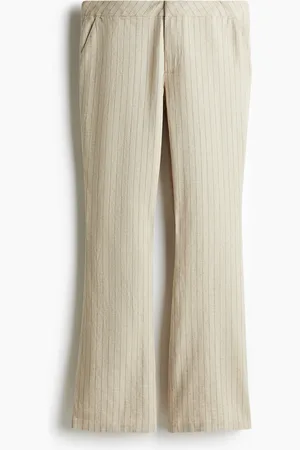 H&M Linen-Blend Dress Pants